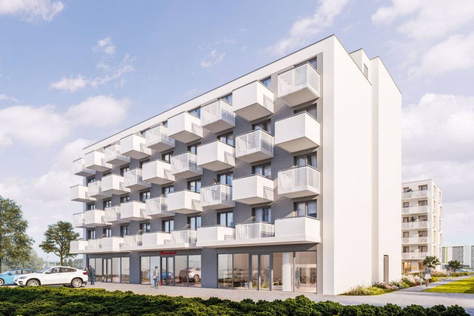 Projekt Saska Blu. Fot. bryksy.pl Saska Blu: mieszkania i lokale inwestycyjne z wykończeniem