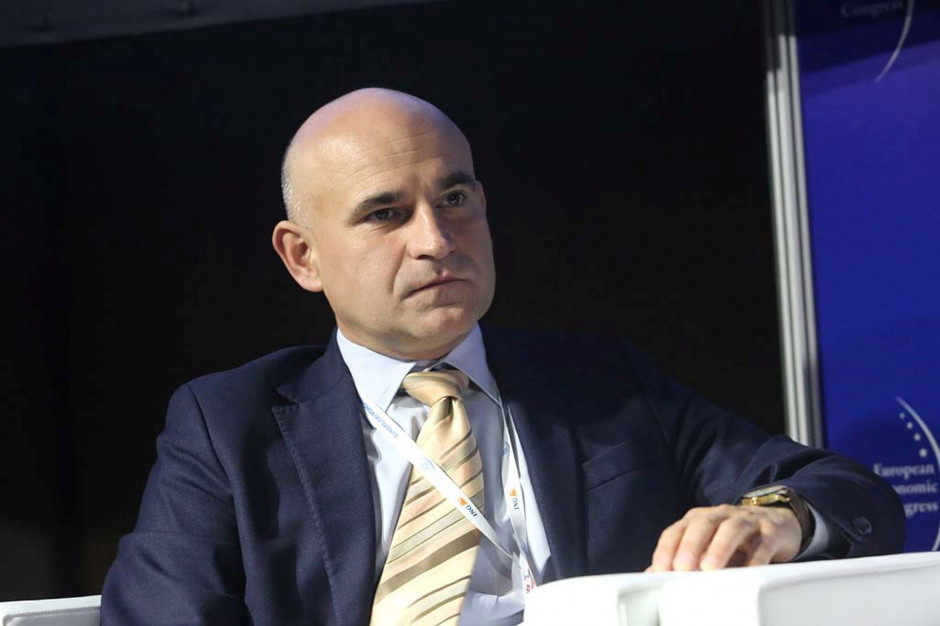Mirosław Józefczuk, członek zarządu, dyrektor finansowy Warbudu. Fot. PTWP. Budowlanka wkrótce wyhamuje