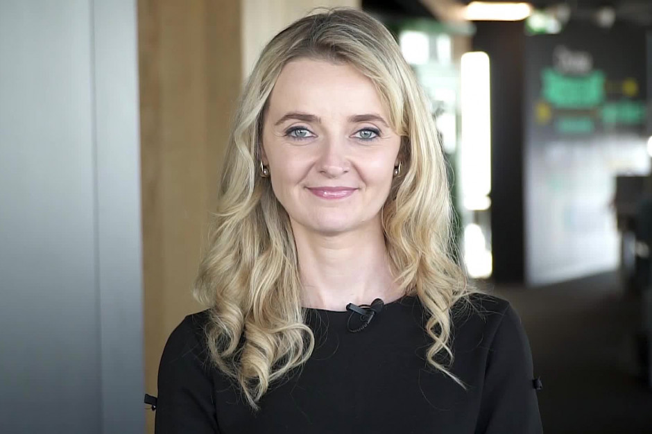 Katarzyna Kubicka, dyrektor regionalna w dziale biur Echo Investment. Fot. PTWP Property Forum Łódź: Biura rozpędzone jak nigdy