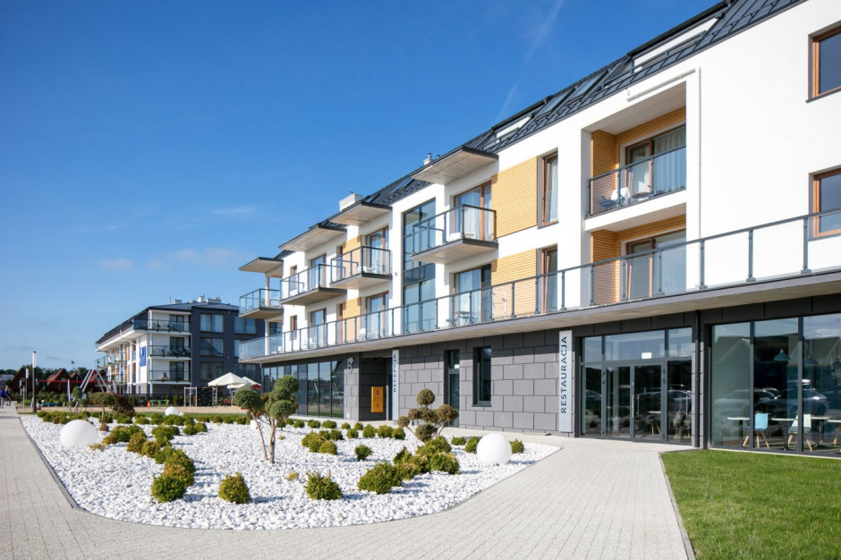 Aparthotel Baltin Blu. Fot. Piotr Krajewski/www.baltin.pl Baltin Blu Aparthotel: kameralny obiekt tuż obok morza