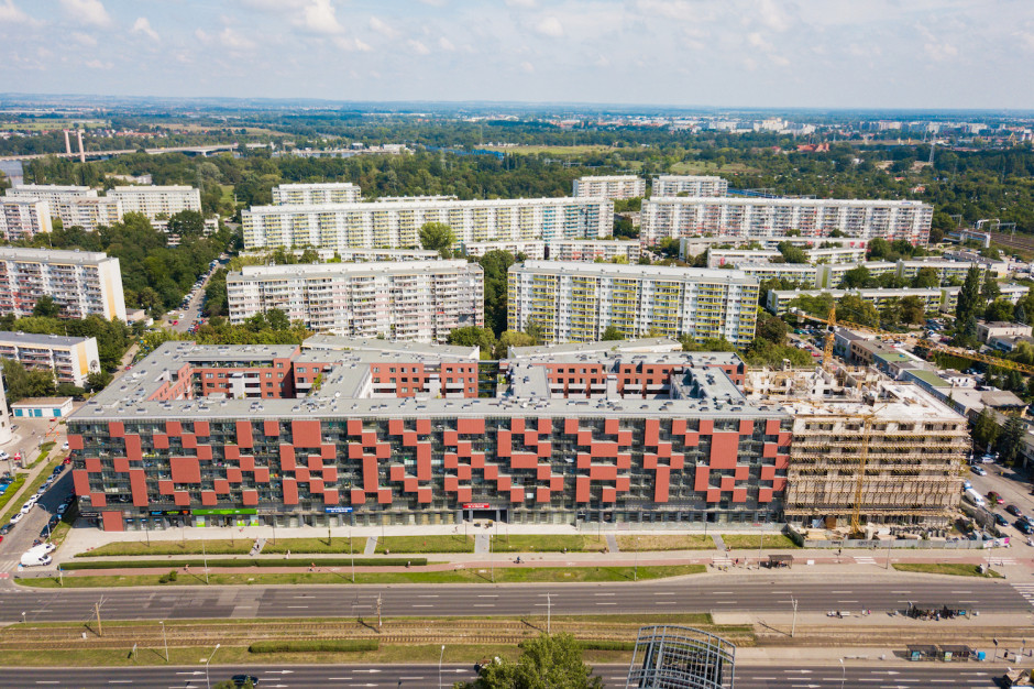 Fot. mat. prasowe Wrocław: Kolejne lokale usługowe w Pixel House na sprzedaż