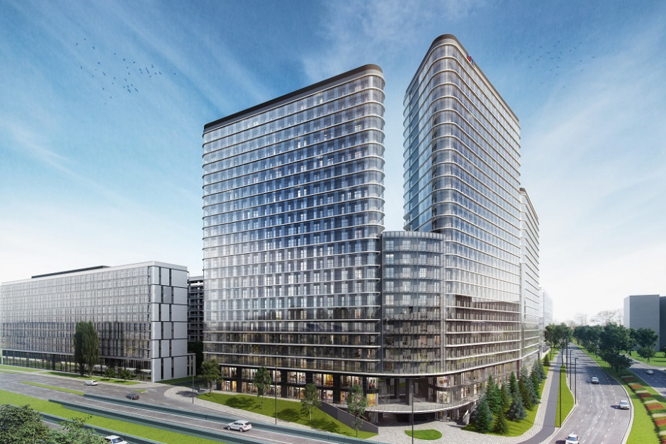 Fot. mat.prasowe Bliska Wola Tower: 40 proc. komercjalizacji aparthotelu i lokali usługowych