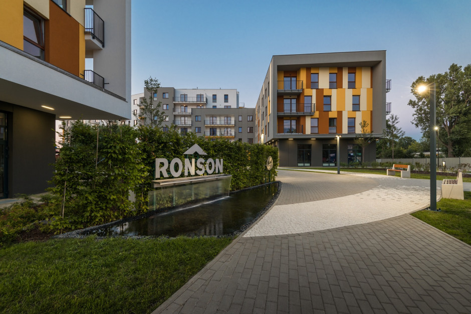 For. mat. prasowe Ronson Development: tutaj klienci kupują mieszkania pod inwestycje