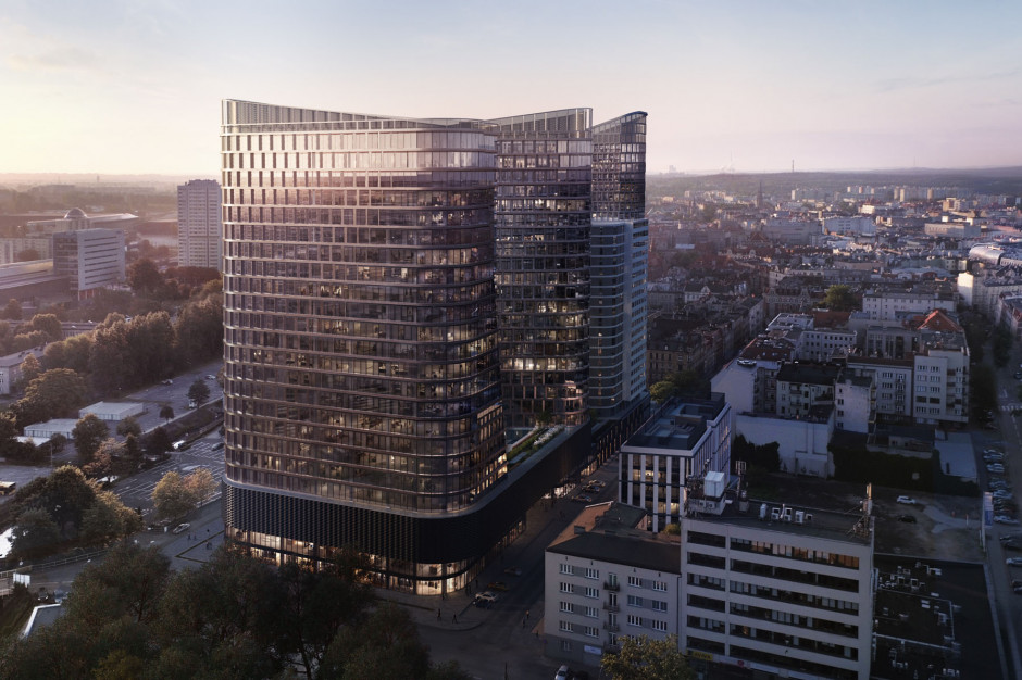 Fot. mat. prasowe Katowice: Global Office Park z pozwoleniem na budowę