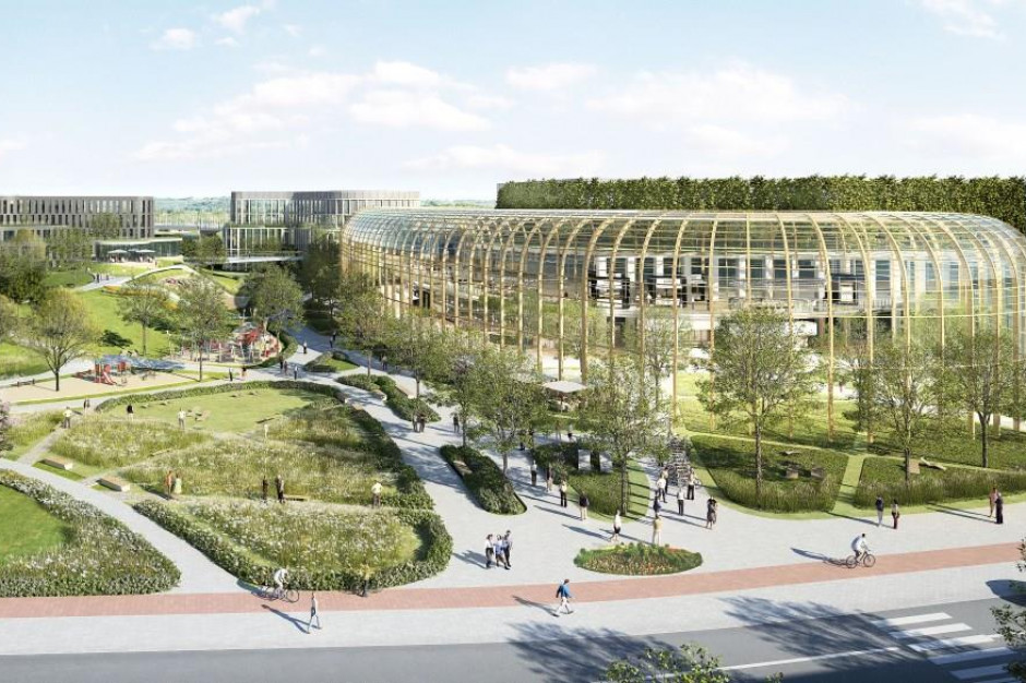 Oranżeria, kino, hotel, biura, coworking. Na Wilanowie powstaje ciekawa przestrzeń mixed-use