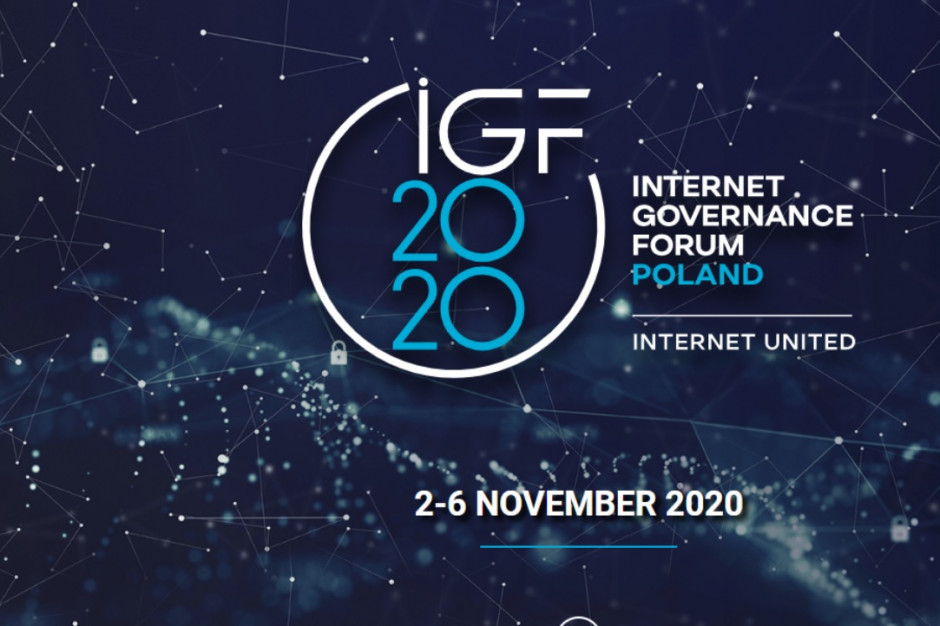 mat.pras. Światowe Forum Zarządzania Internetem IGF 2020 w katowickim MCK
