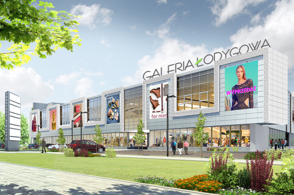 Fot. materiały prasowe Dalf Galeria Łodygowa na etapie zamykania elewacji