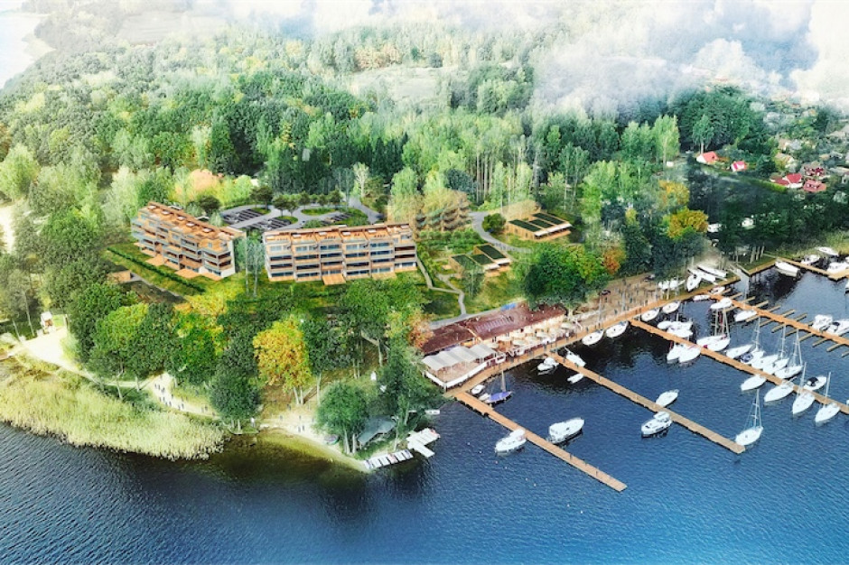Fot. Stranda Residence W Giżycku powstaje inwestycja dla miłośników żeglugi Stranda Residence