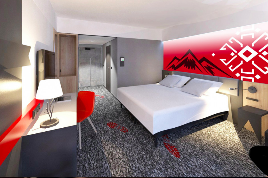 mat.pras. Górska inspiracja w innowacyjnym wydaniu. Zaglądamy do wnętrz hotelu ibis Styles Nowy Targ