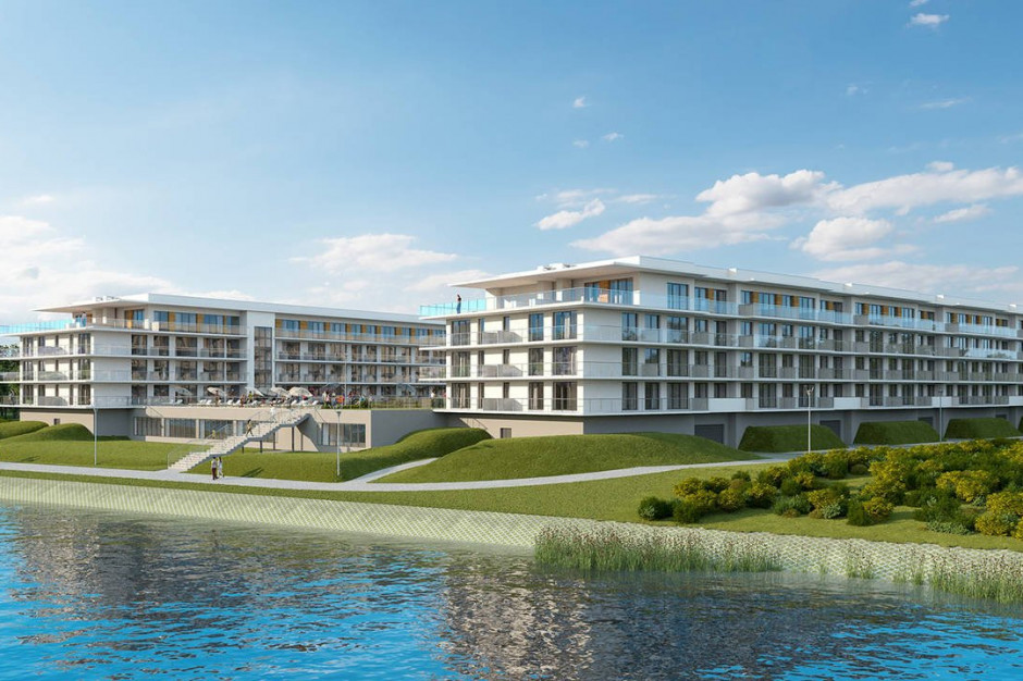 Inwestycja Porta Mare Marina Dziwnów. Fot. apartamenty.portamare.pl Porta Mare Marina Dziwnów: apartamenty wakacyjne na skraju wyspy Wolin