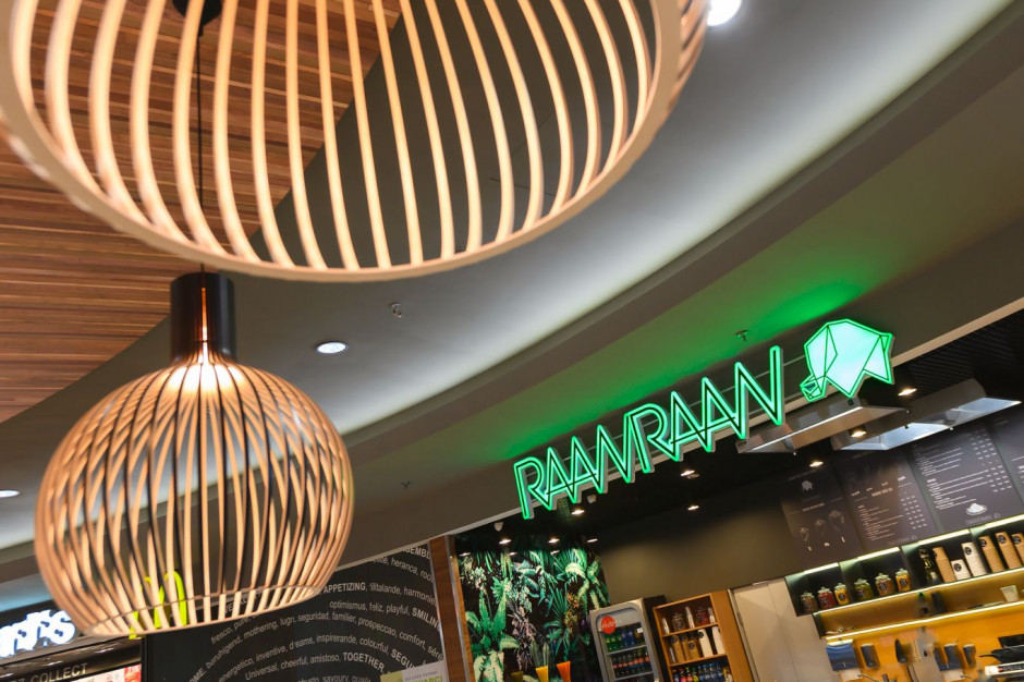 Raan Raan Pasta Italiana w Galerii Łódzkiej właśnie skończył rok. Fot. Mat. prasowe. Rajskie Jadło obstawia food courty i kantyny