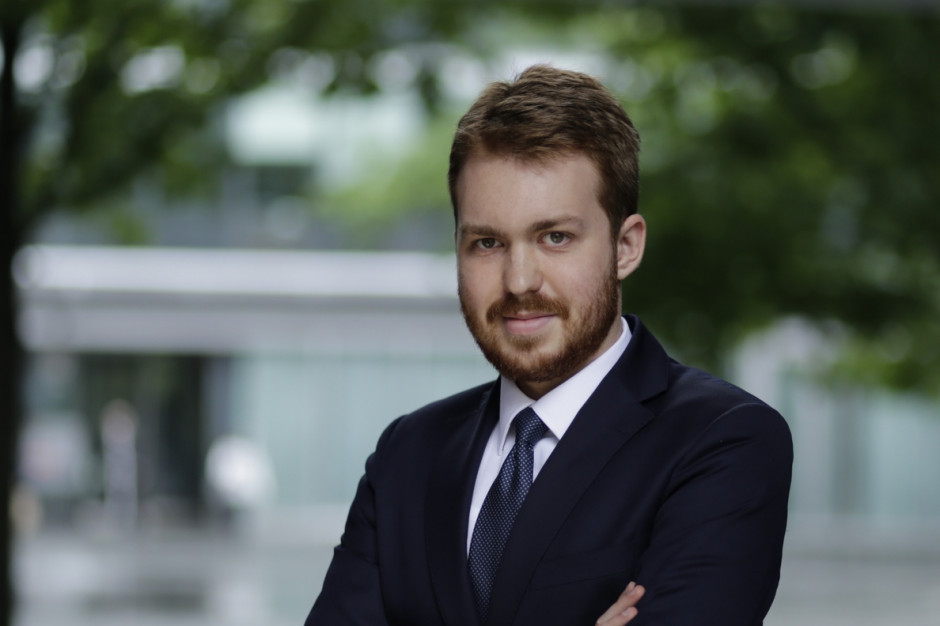 Mateusz Cieślik, senior associate z wrocławskiego biura Colliers International. Wrocławski hub biznesowy się rozrasta
