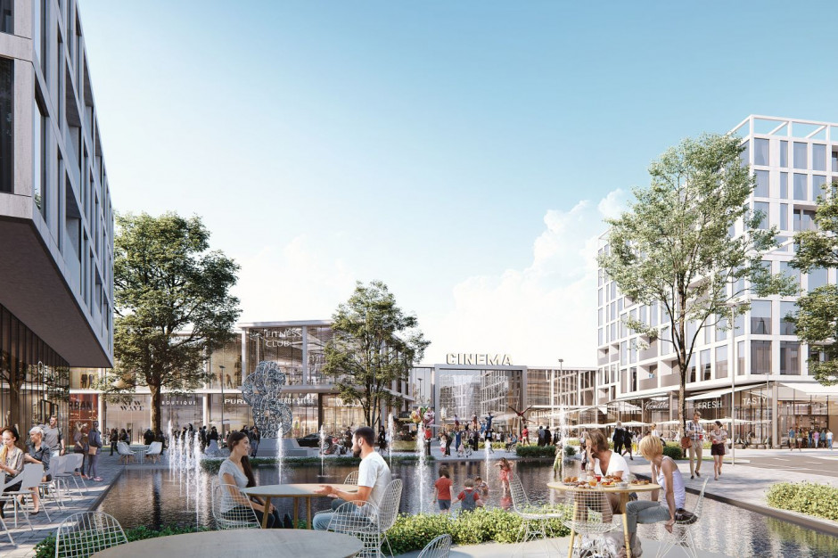 Na terenie 15 hektarów między trasą S8, a ulicą Gościnną we wsi Blizne Łaszczyńskiego w gminie Stare Babice Dekada chce zbudować wielofunkcyjny projekt miejski o roboczej nazwie S8 Corner. Fot. Dekada. S8 Corner. Dekada szykuje projekt mixed-use za miliard złotych