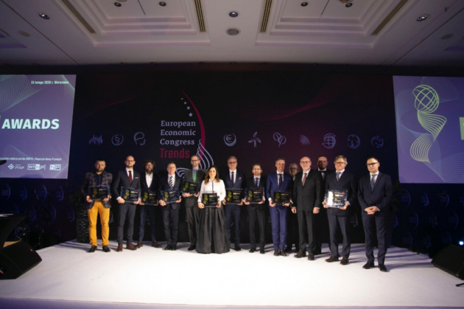 Laureaci WNP Awards, fot. PTWP LPP, FBSerwis i Erbud w gronie laureatów WNP Awards