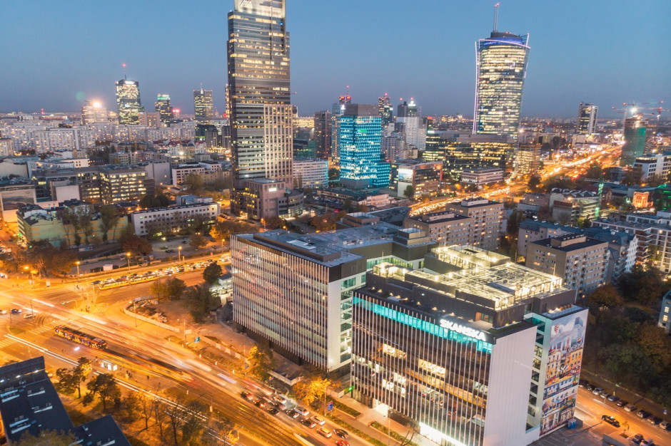 Kompleks biurowy Spark, mat pras. Szwedzi wchodzą na polski rynek. Kupują biurowiec Skanska za 70 mln euro
