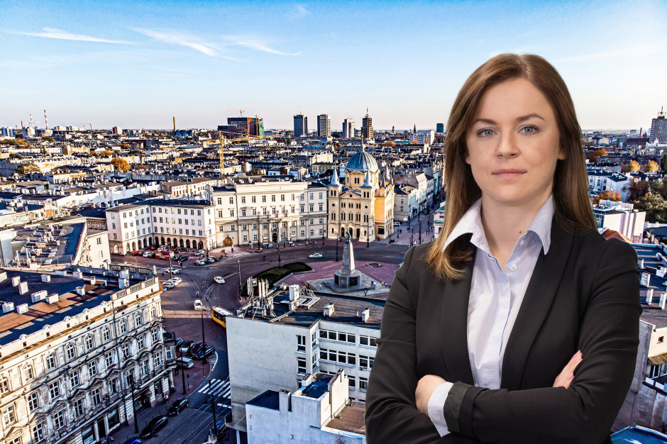 Martyna Balcer, starszy doradca i koordynator ds. transakcji w dziale reprezentacji najemców biurowych w firmie Cresa Polska Łódź kusi najemców biurowych