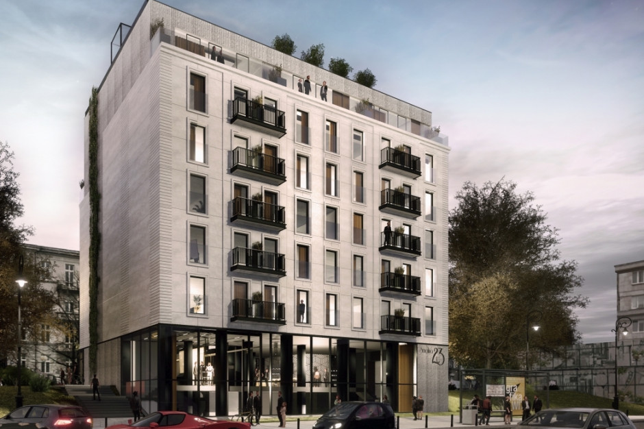 Aparthotel NDI Smolna 23 Aparthotel NDI Smolna z pozwoleniem na budowę
