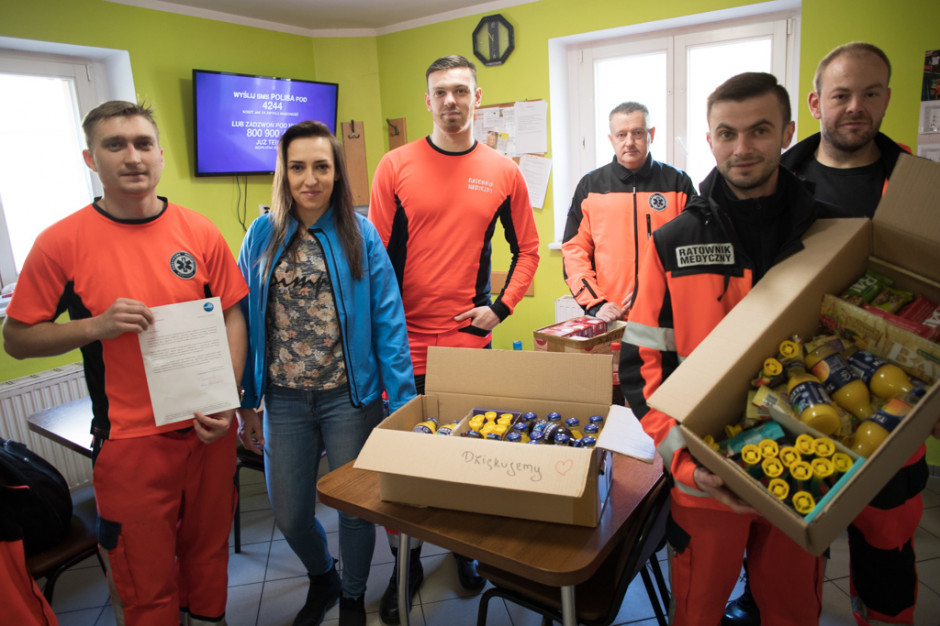 Galeria Focus Mall aktywnie angażuje się we wsparcie lekarzy walczących z koronawirusem. mat.pras. Focus Mall Zielona Góra wspiera lekarzy i ratowników medycznych