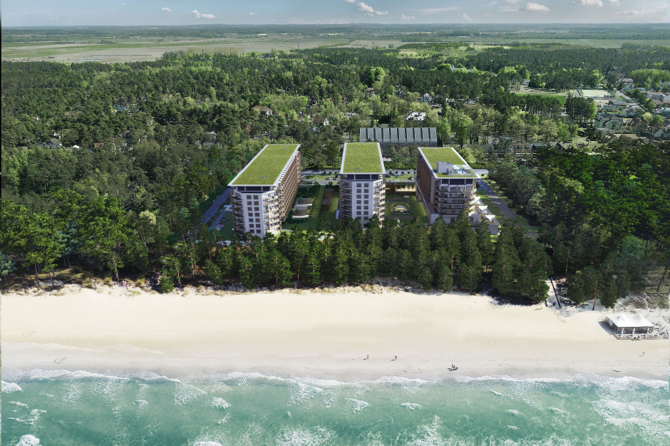Budowa PINEA Resort & Apartments zgodnie z planem