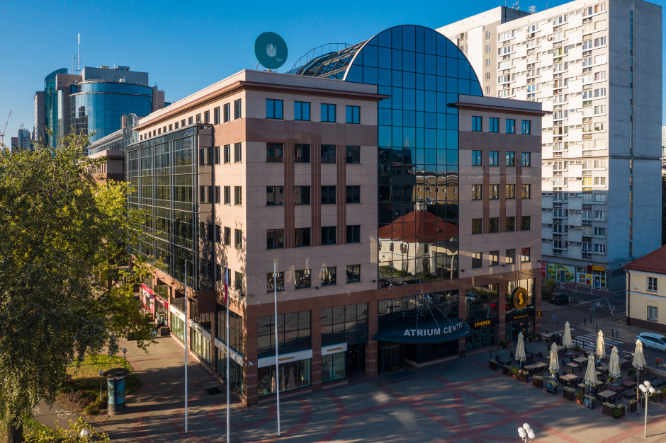 Atrium Centrum, jeden z biurowców CPI Property Group Bezpieczni w biurze. Ruszył autorski program CPIPG