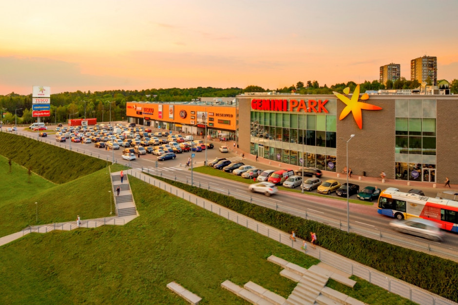 Gemini Park Tarnów Centra handlowe Gemini z dobrym wynikiem odwiedzalności