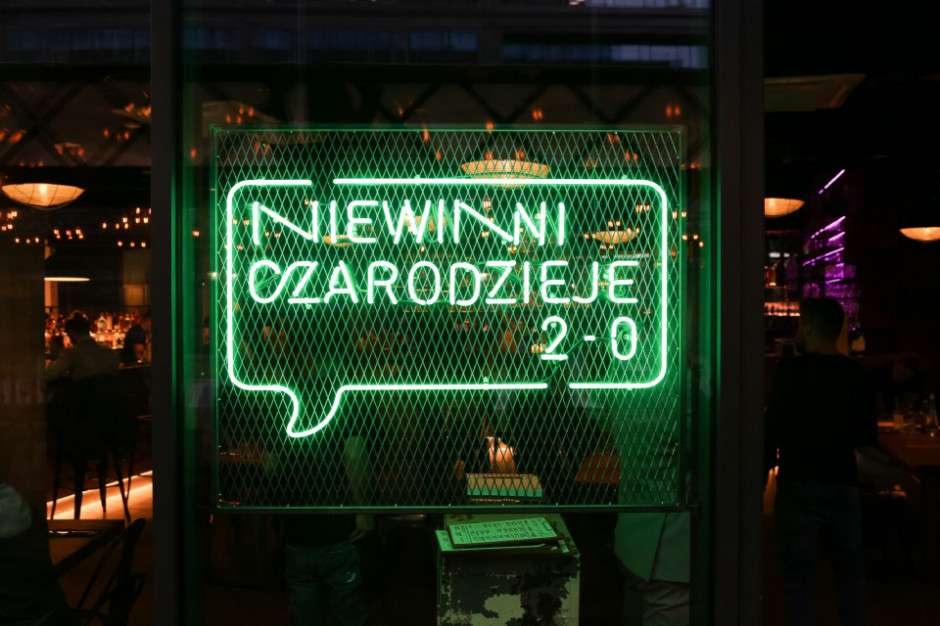 Pierwsza restauracja Niewinni Czarodzieje 2.0 działa w Elektrowni Powiśle. Mat.pras. Kuba Wojewódzki otworzy drugą restaurację Niewinni Czarodzieje 2.0