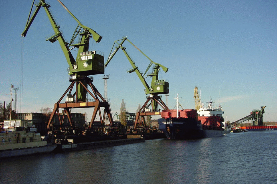 fot. Port Szczecin Porty w Szczecinie i Świnoujściu ze spadkiem przeładunków
