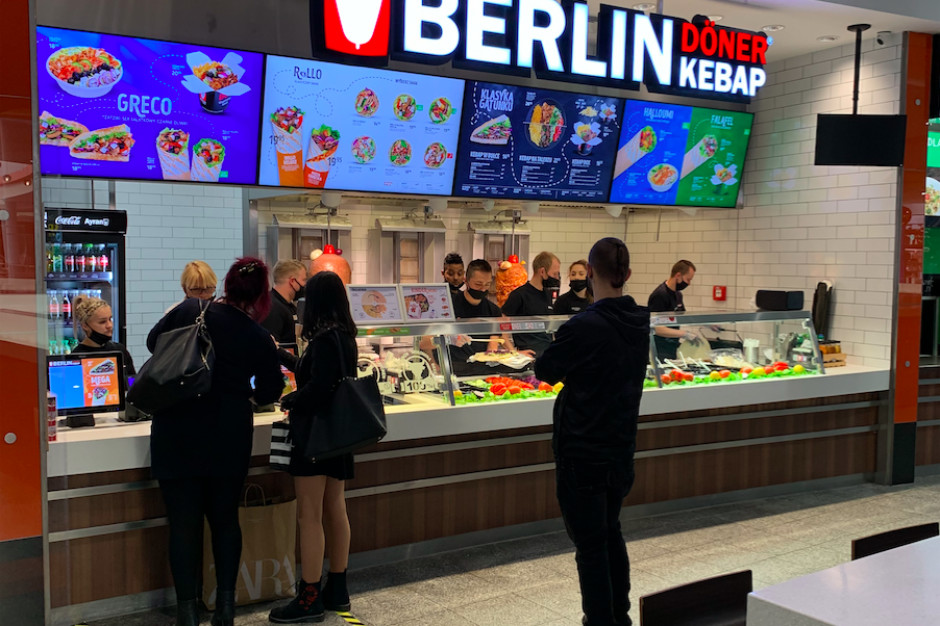 Berlin Döner Kebap w Galerii Krakowskiej. Fot. materiały prasowe Berlin Döner Kebap ma już 55 lokali, ale to nie koniec ekspansji