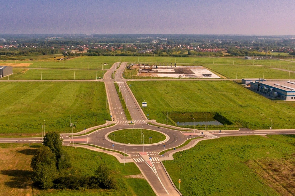 PNT z lotu ptaka, mat.pras. Milionowe inwestycje na terenie Parku Naukowo-Technologicznego Rzeszów-Dworzysko