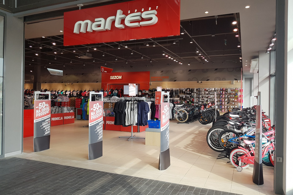 Martes Sport, fot. materiały prasowe Najemcy przedłużają umowy w parku handlowym Newbridge