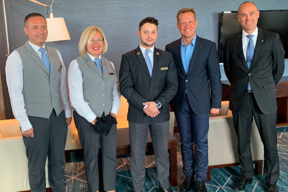 Zespół Concierge w InterContinental Warszawa ze „Złotymi Kluczami”