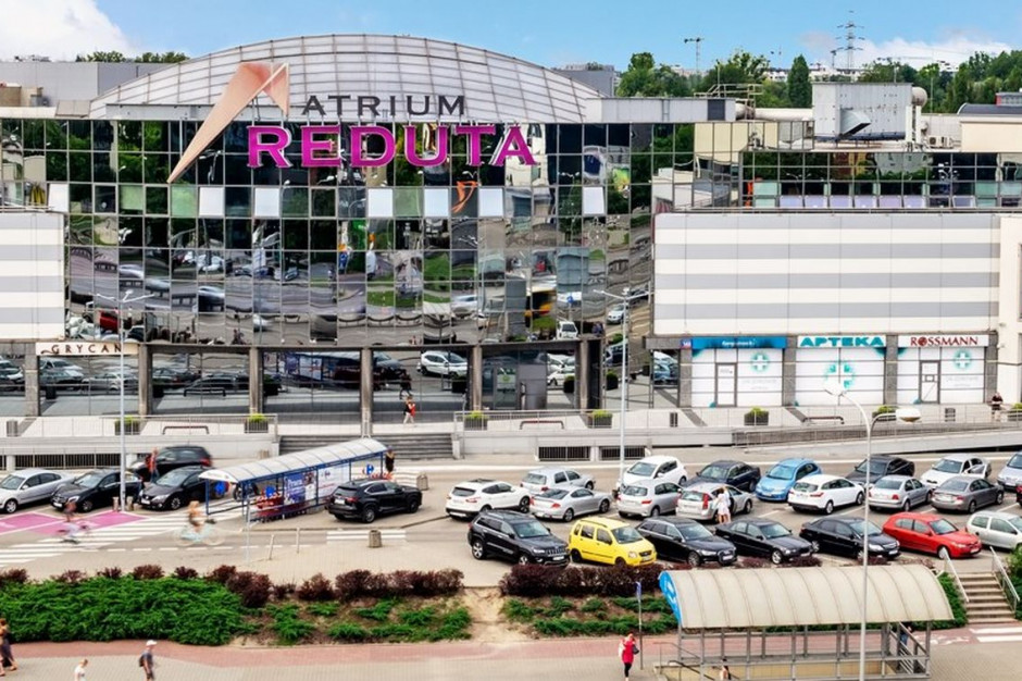 CH Reduta. Fot. Facebook Ugaszony pożar w Reducie