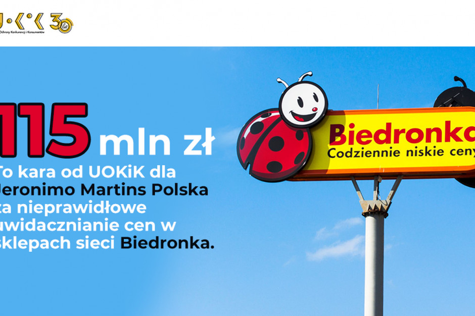 Fot. UOKiK Biedronka odwoła się od kary