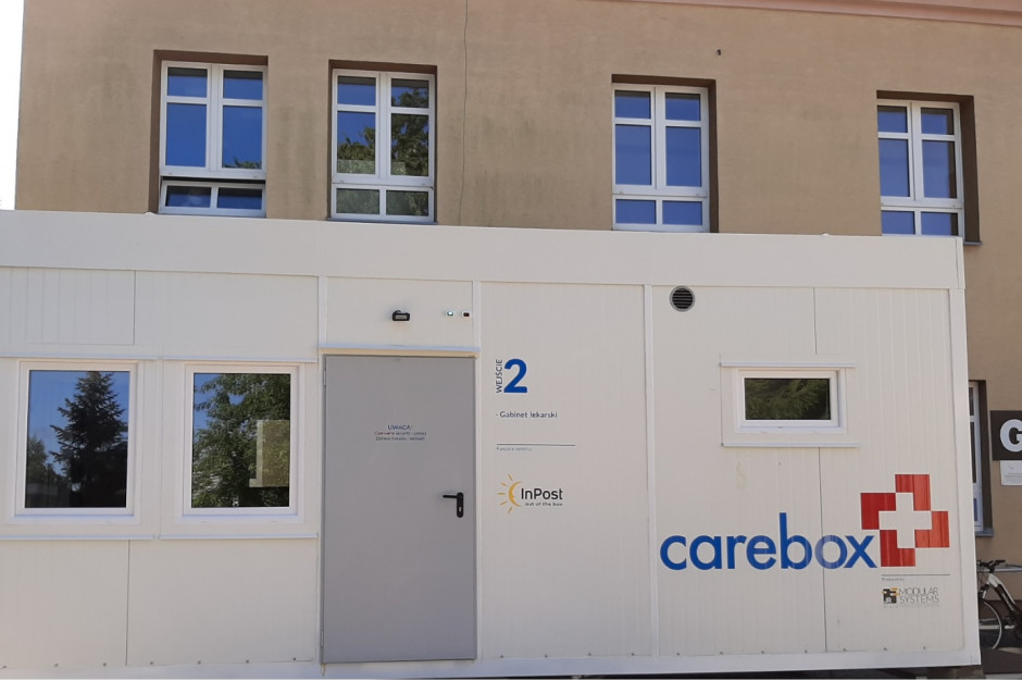 Care Box w Łodzi, fot. mat. prasowe InPost ufundował mobilną izbę przyjęć w Łodzi