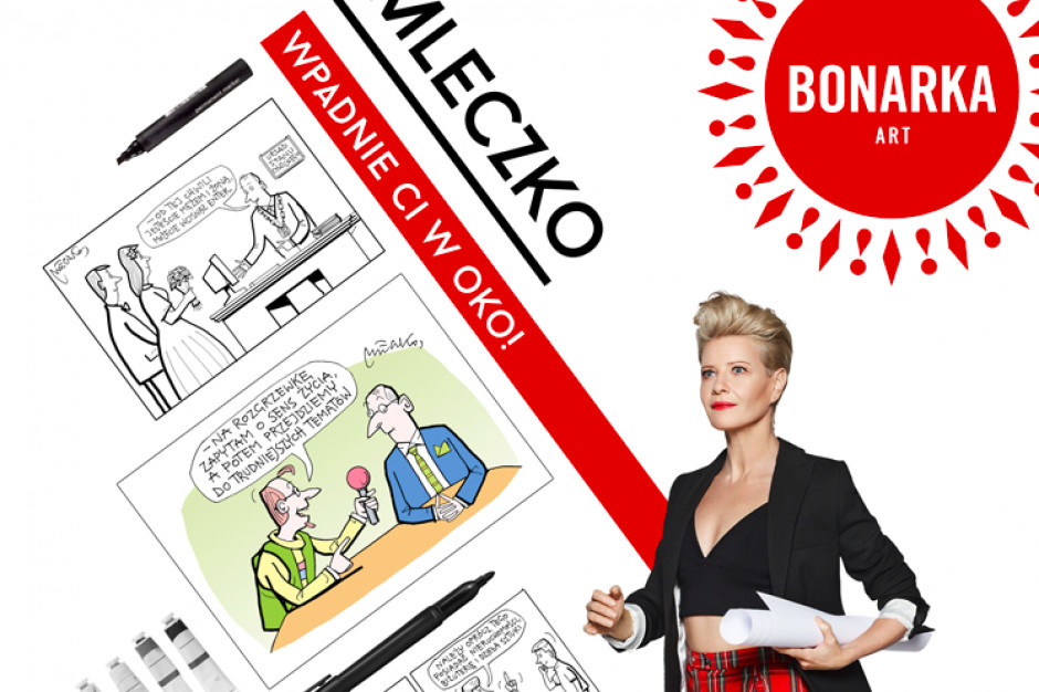 mat.pras. Wystawa Andrzeja Mleczki w Bonarce