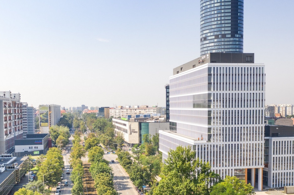 Pierwsze budynki wrocławskiego Centrum Południe już gotowe. fot. Skanska Pierwsze biurowce Centrum Południe już gotowe