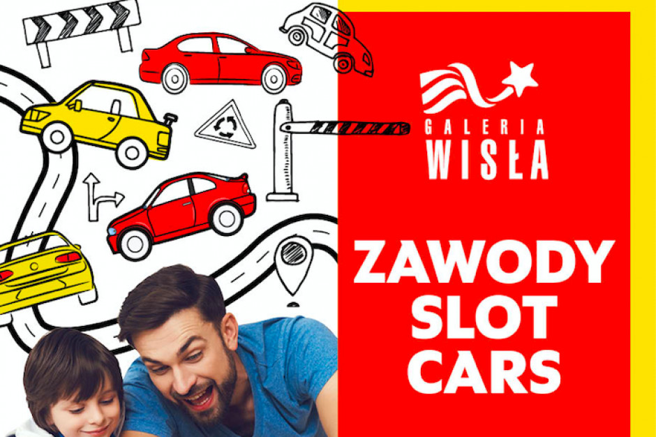 mat.pras. Zawody Slot Cars w Galerii Wisła