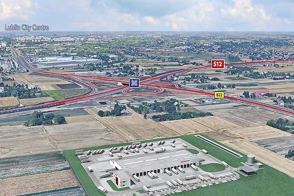 Fot. mat.prasowe DB Schenker przenosi terminal do Świdnika