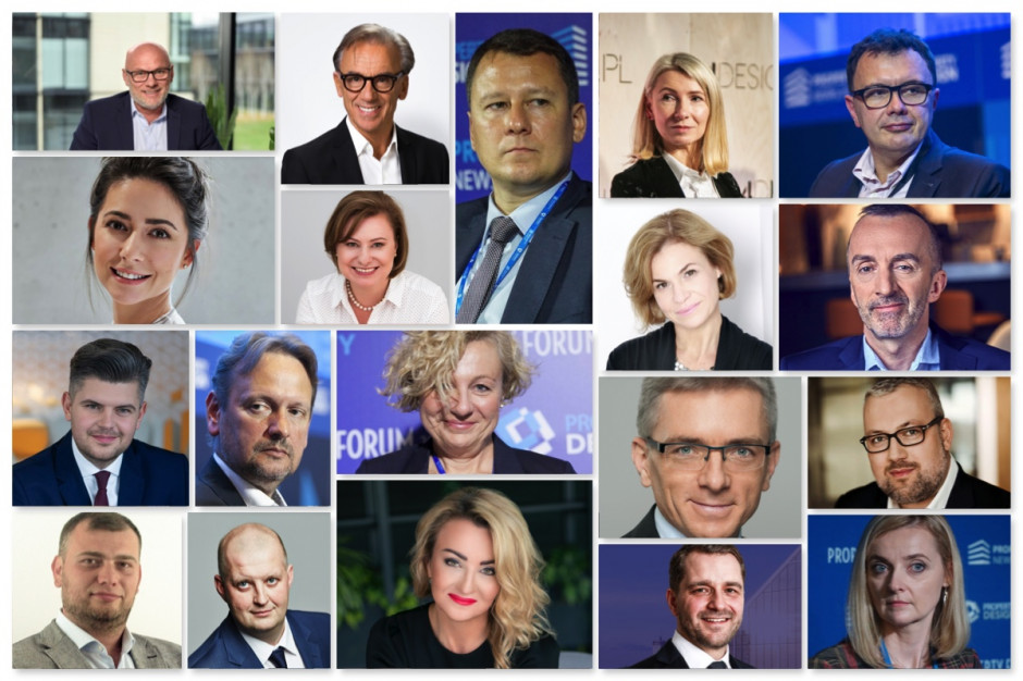 Prelegenci dyskusji o rynku biurowym, Property Forum 2020 Back to work – biura w post-covidowej rzeczywistości