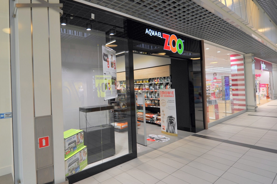 AquaelZoo z artykułami dla zwierząt zaprasza na zakupy w większym lokalu i w nowej lokalizacji na terenie Auchan Swadzim