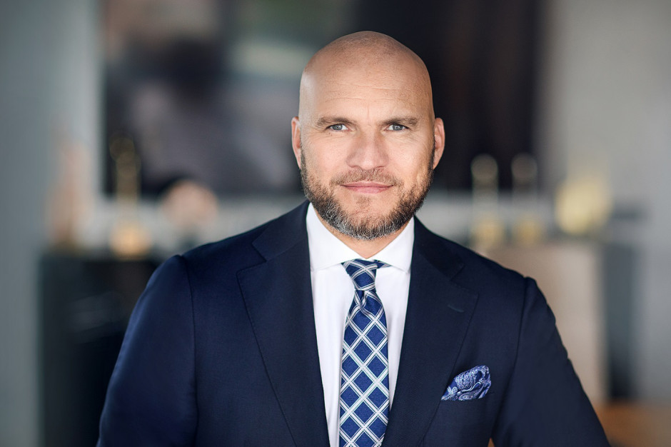 Adam Małaczek, prezes zarządu Moderna Holding. Moderna zapowiada luksusowy biurowiec w Gdańsku