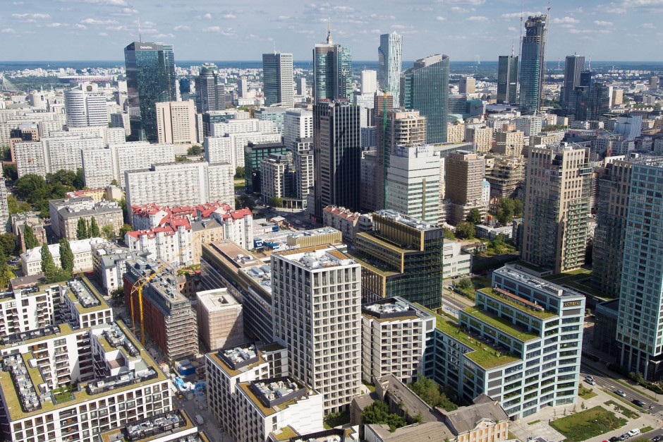 fot. Globalworth Ze Spektrum Tower do Warsaw Trade Tower
