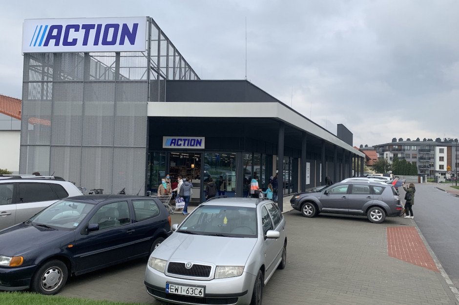 Action w Wieluniu Action wchodzi do Wielunia