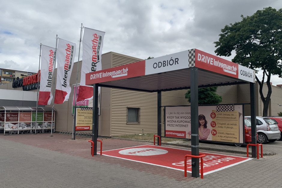Intermarché Drive, fot. mat. prasowe Niemal 50 sklepów Intermarché z usługą click&collect
