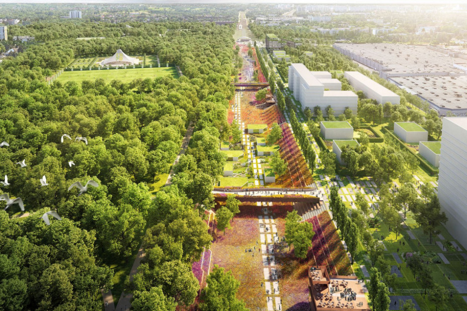 Masterplan dla terenu World Horticultural EXPO został przygotowany przez Chapman Taylor, fot. Chapman Taylor Łódź organizuje zielone Expo. Jest już masterplan planowanej wystawy World Horticultural Expo