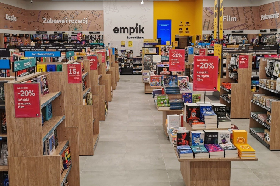 Empik w Żorach Empik otworzył drugi salon w Żorach