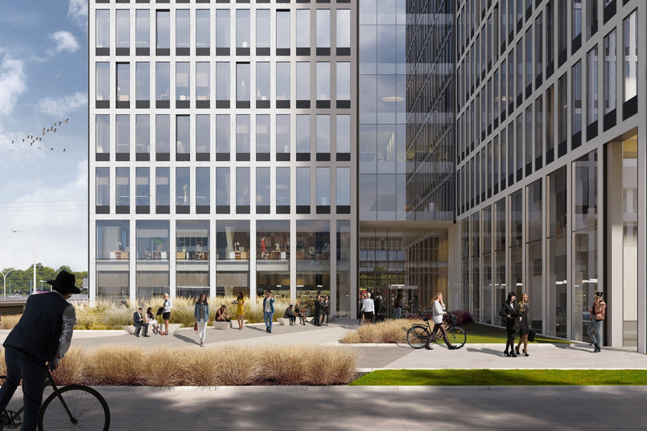 Face2Face Business Campus, fot. mat. prasowe Coworking w Face2Face Business Campus. City Space zajmie 2,3 tys. mkw.