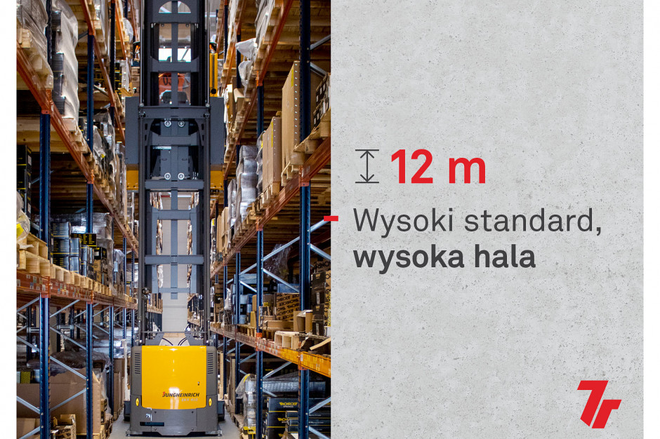 Fot. mat. prasowe E-commerce zmienia rynek magazynowy. 7R wprowadza 12 metrów jako standard wysokości