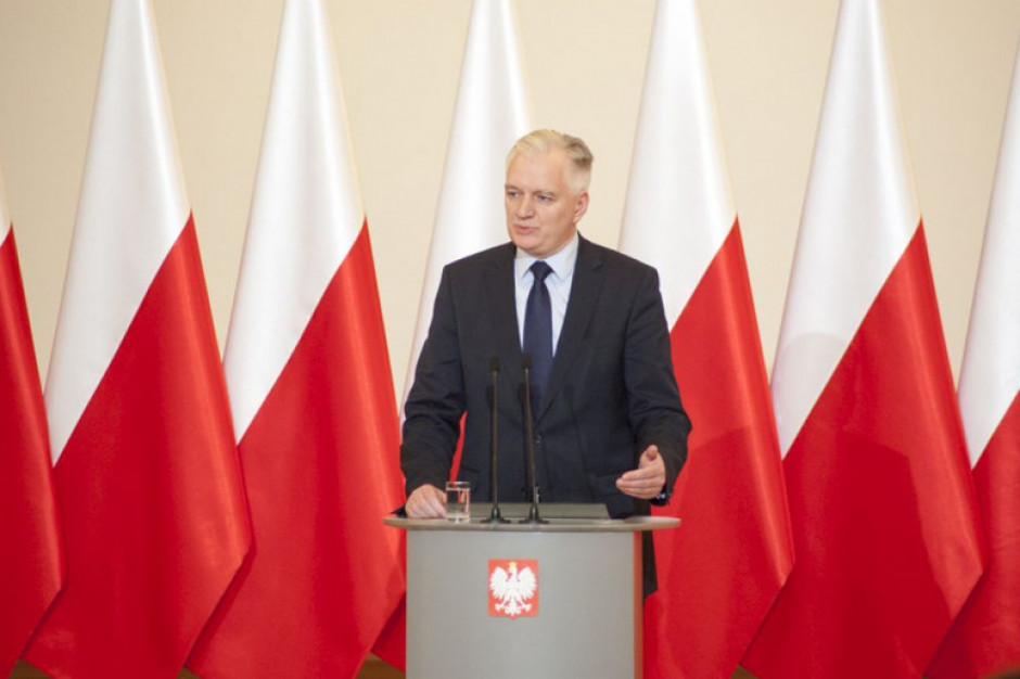 Jarosław Gowin. Fot. mat. pras. Gowin zapewnia, że tarcza branżowa ochroni organizatorów targów i kongresów