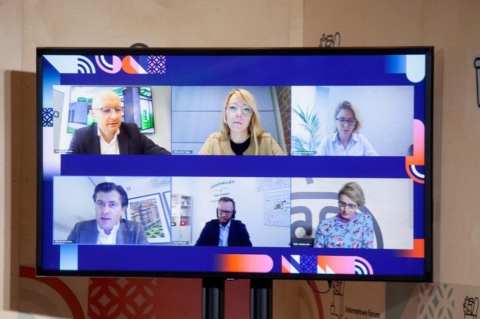 Prelegenci Internetowego Forum Rynku Spożywczego i Handlu. Fot. PTWP Żabka na FRSiH: W tym roku otworzymy 1000 sklepów